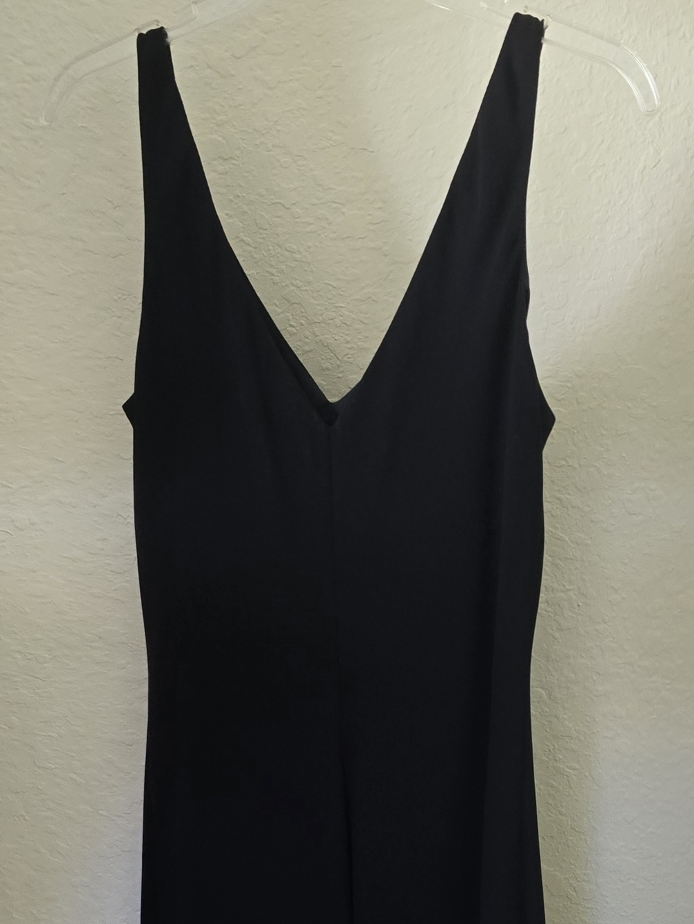 Jones New York Black V-Neck Maxi Dress